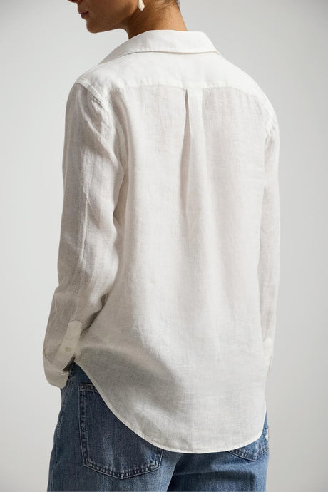 Polo Ralph Lauren Camicia Donna in lino white