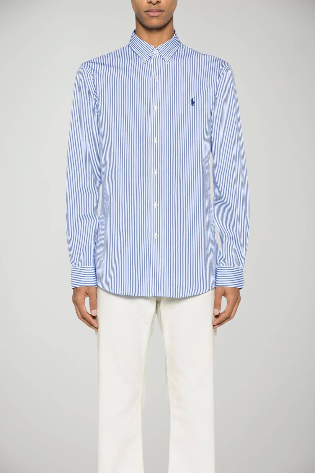 Polo Ralph Lauren Camicia Uomo rigata slim fit
