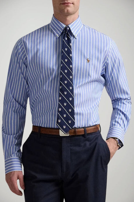 Polo Ralph Lauren Camicia Uomo stripes custom fit