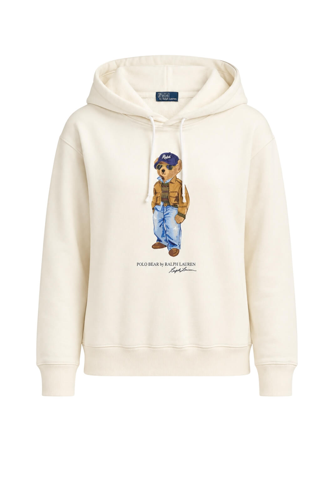 Polo Ralph Lauren Felpa Donna Teddy con cappuccio