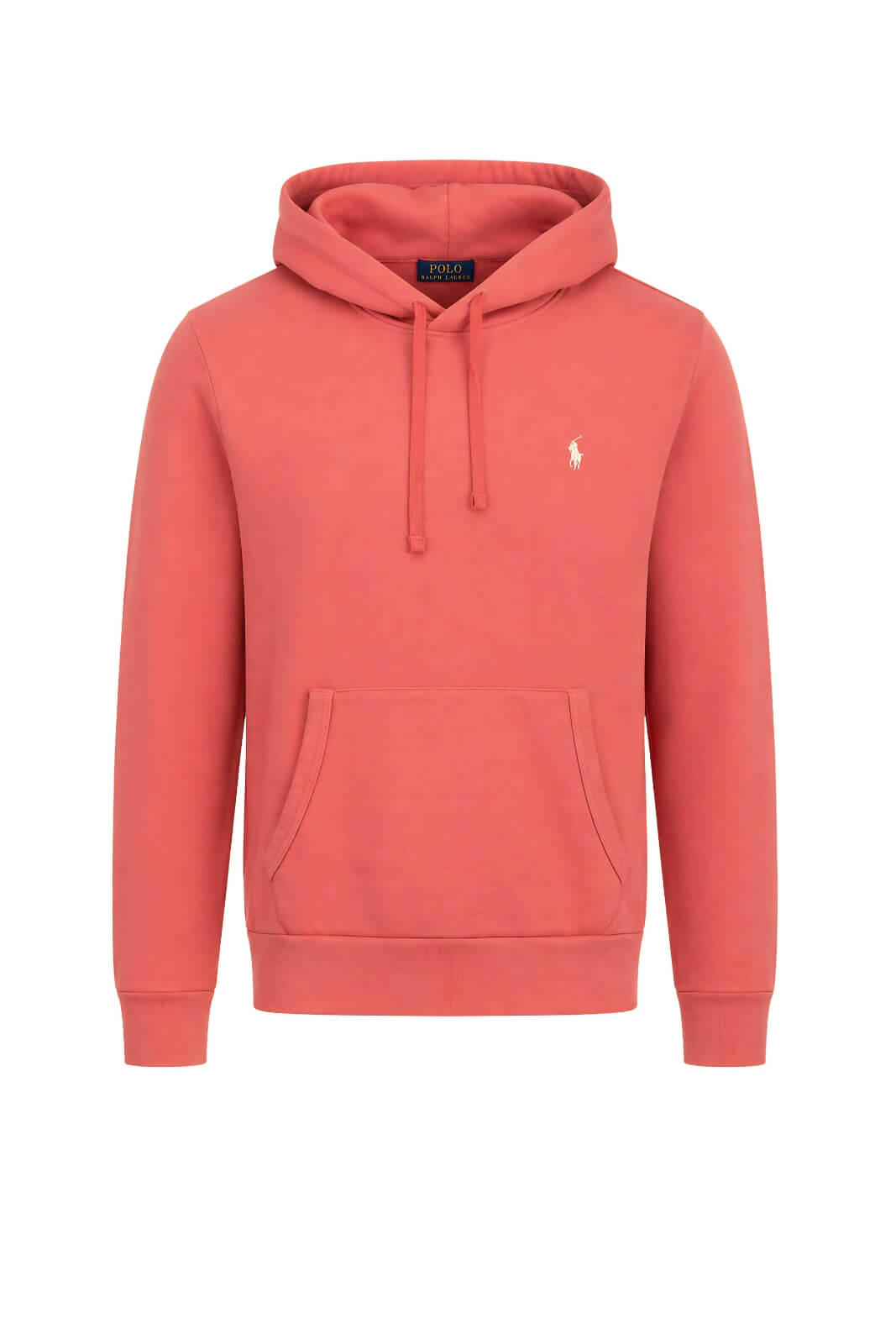 Polo Ralph Lauren Felpa Uomo con cappuccio e logo / Corallo
