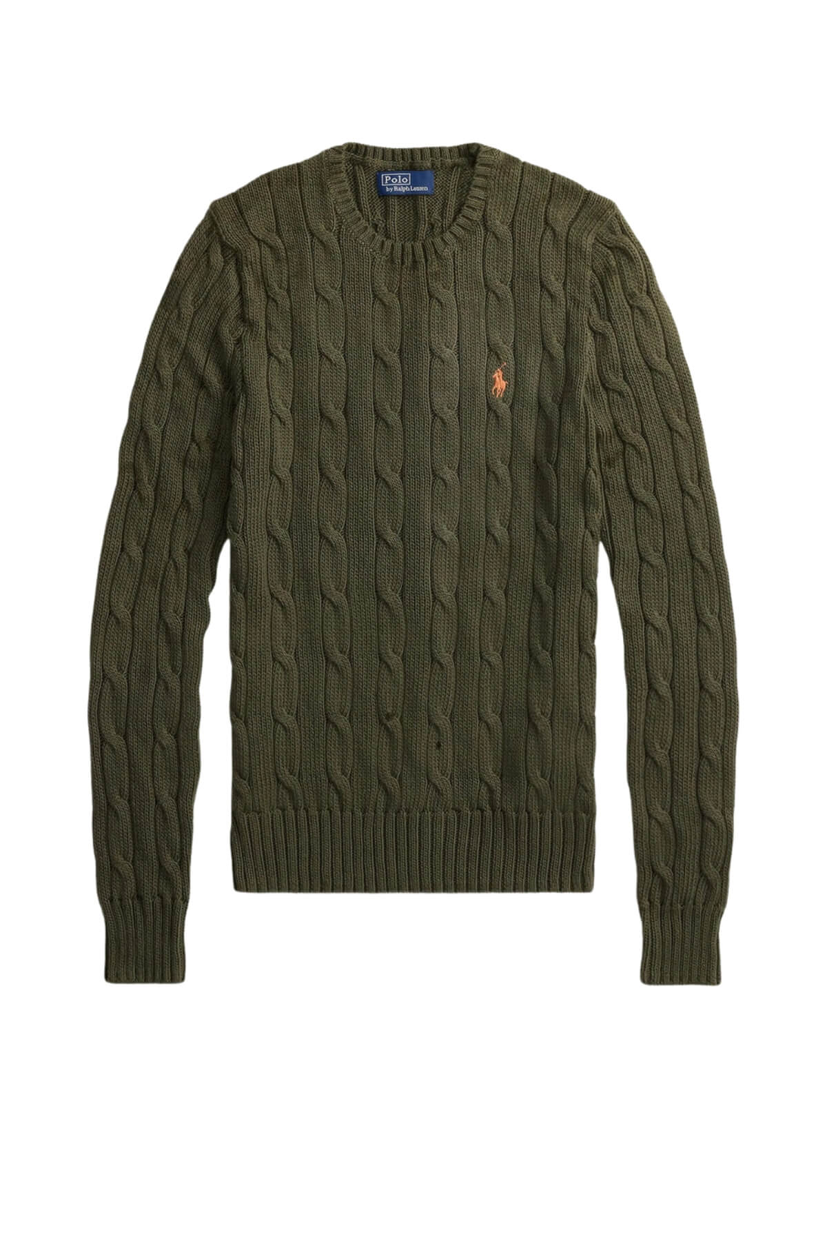Polo Ralph Lauren Maglia Donna a trecce / olive