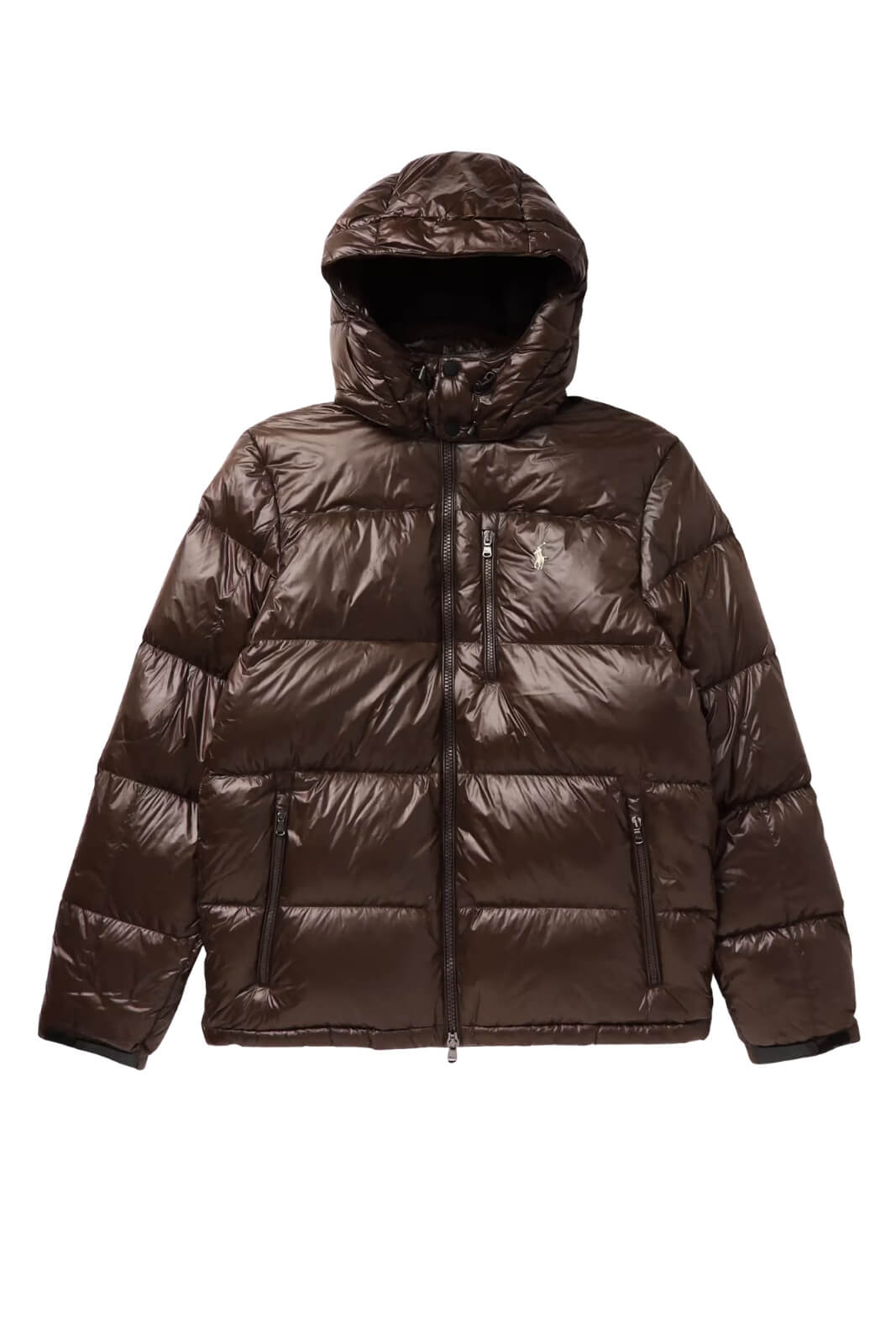 Polo Ralph Lauren Piumino Uomo Glossy / Marrone