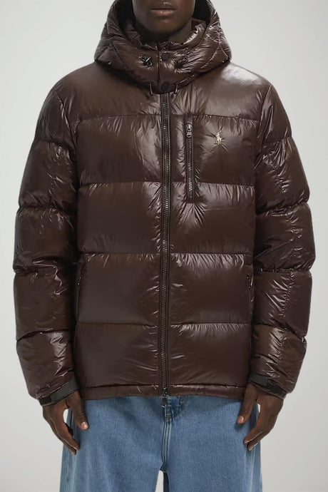 Polo Ralph Lauren Piumino Uomo Glossy / Marrone