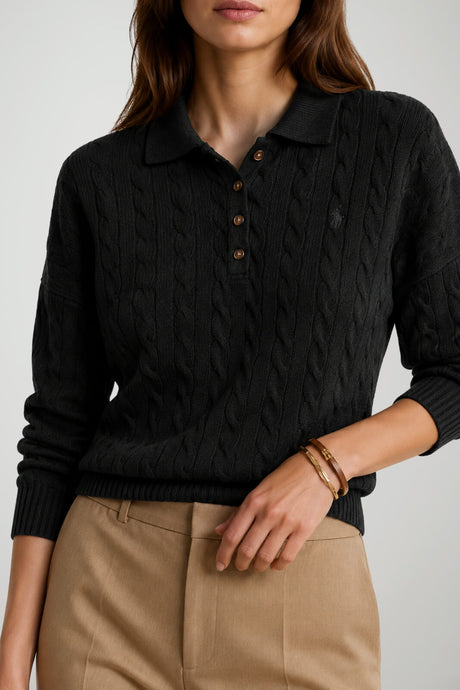 Polo Ralph Lauren Polo Donna a trecce / Verde