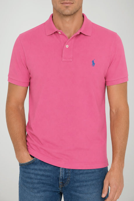 Polo Ralph Lauren Polo Uomo in Piquet / Fucsia