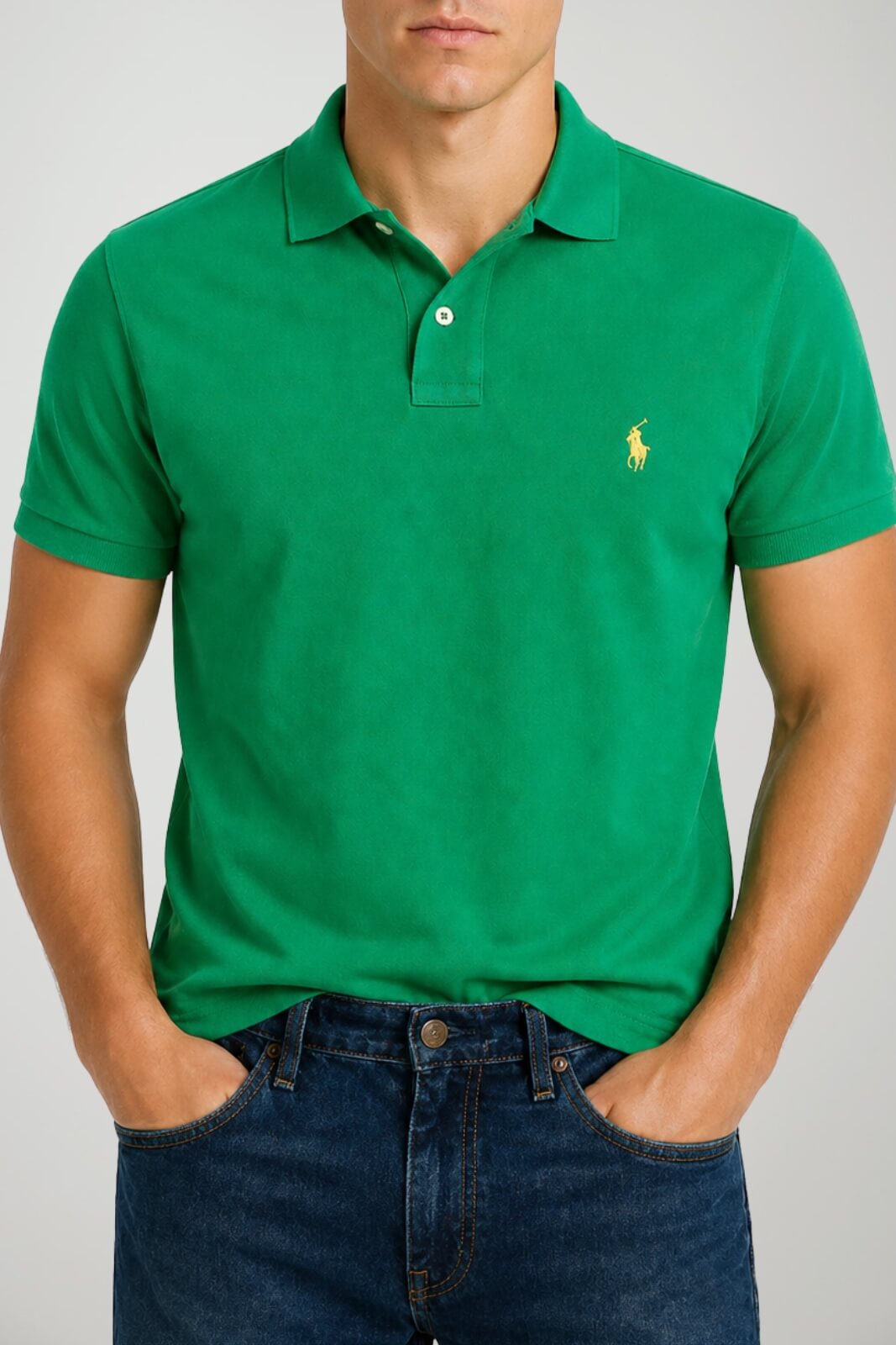 Polo Ralph Lauren Polo Uomo in Piquet / Verde