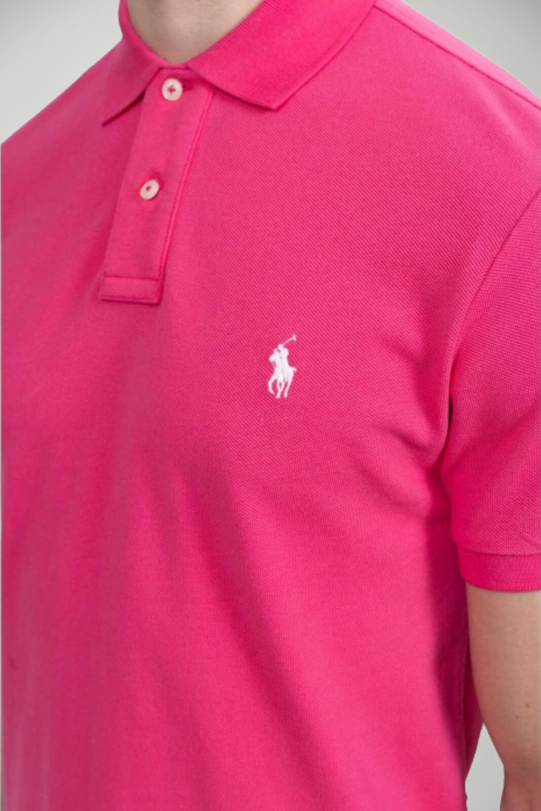 Polo Ralph Lauren Polo Uomo slim fit / Fucsia