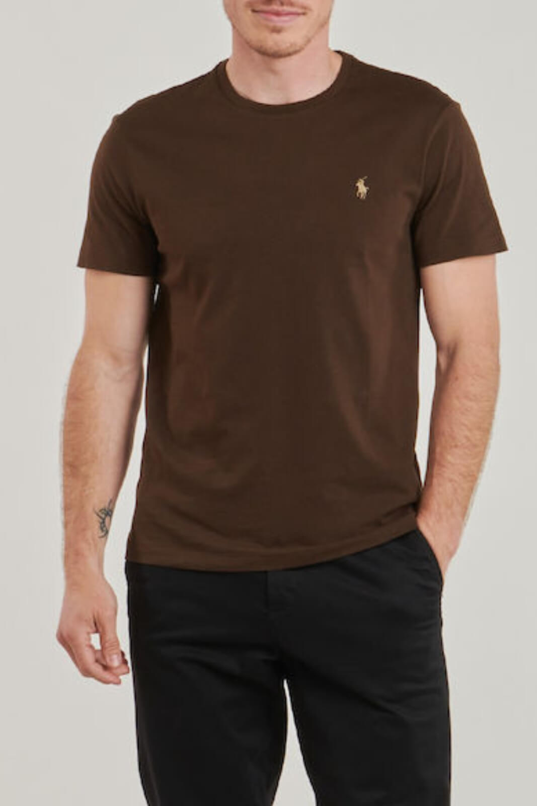 T-Shirt da uomo Polo Ralph Lauren in cotone fronte 1