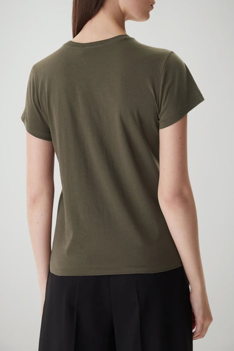 Polo Ralph Lauren T-shirt Donna in cotone / Oliva