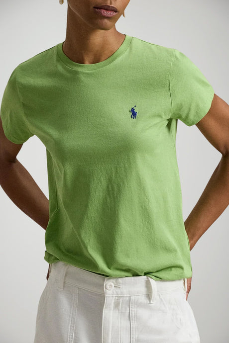 Polo Ralph Lauren T-shirt Donna in jersey green
