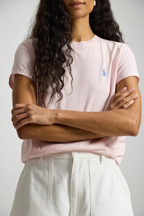 Polo Ralph Lauren T-shirt Donna in jersey pink