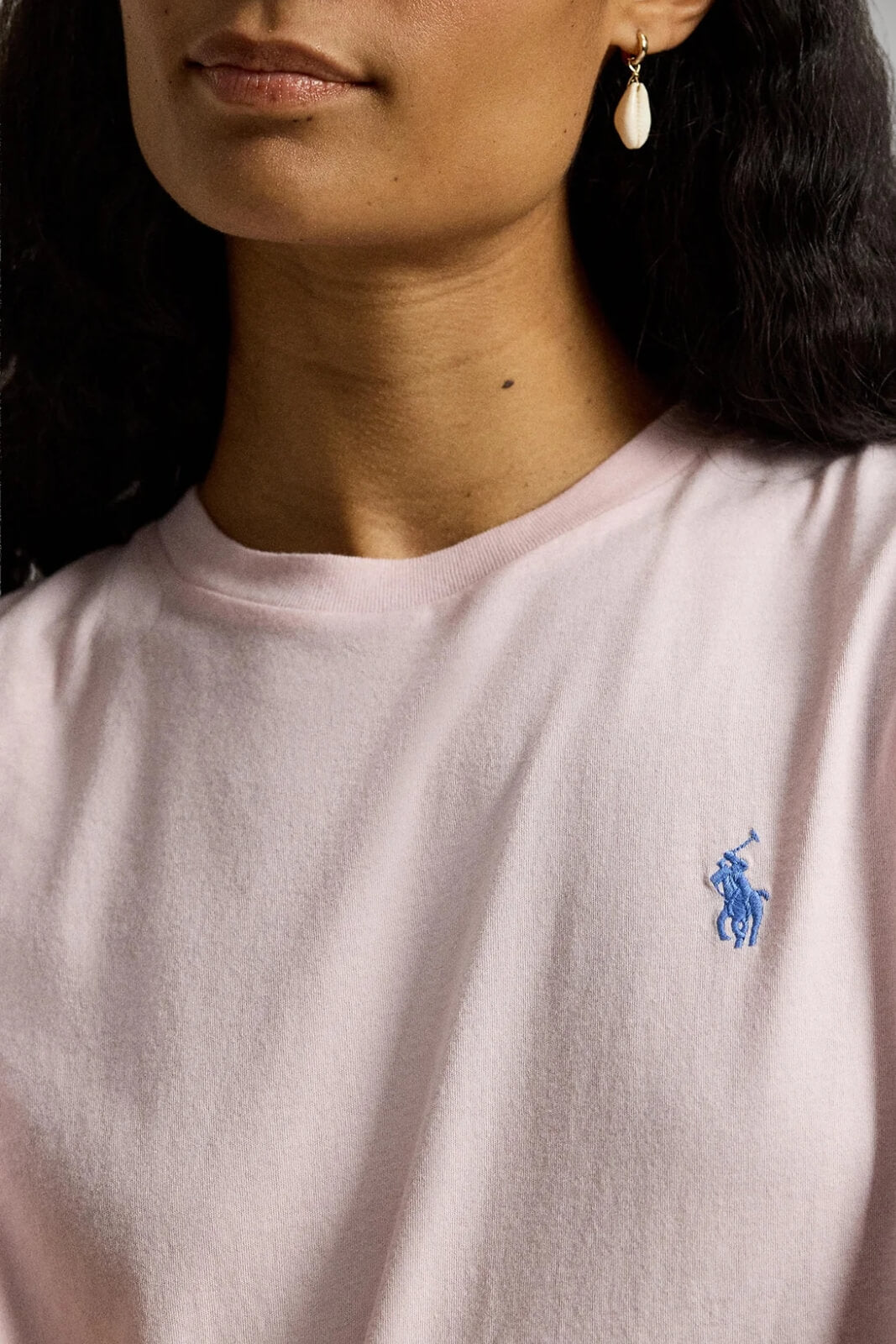 Polo Ralph Lauren T-shirt Donna in jersey / pink