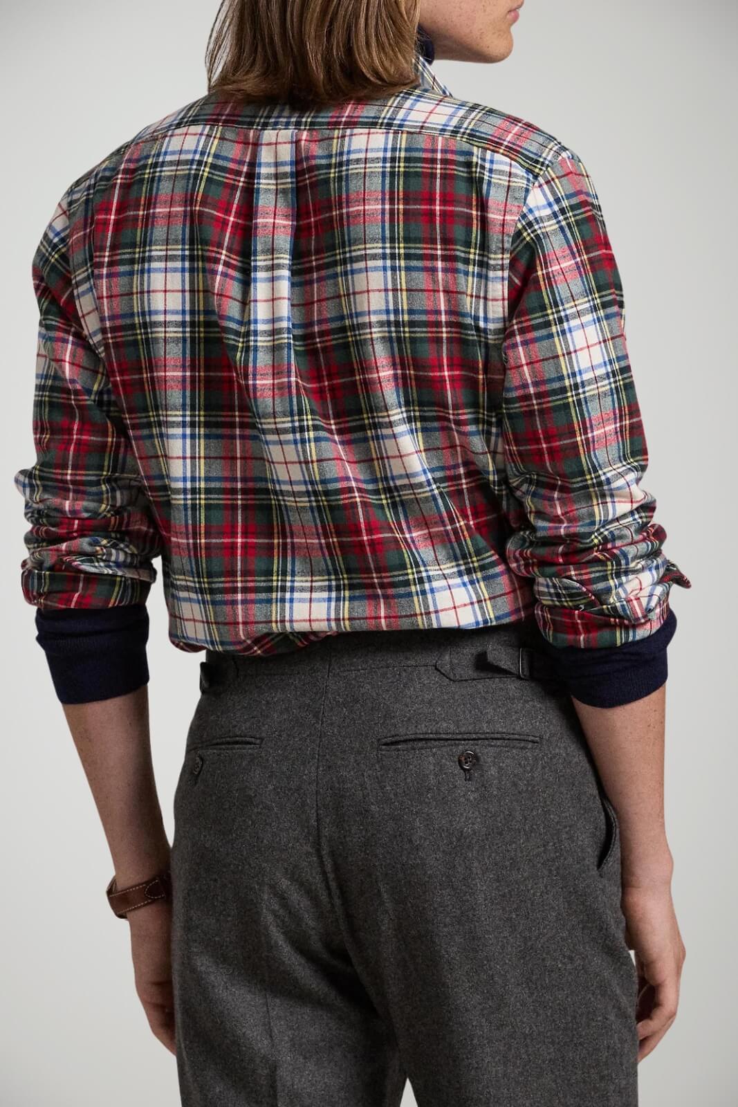 Camicia da uomo Polo Ralph Lauren a quadri