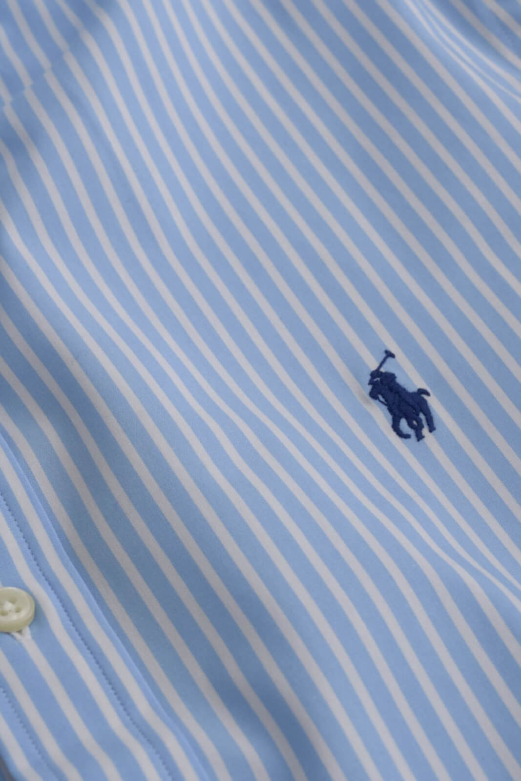 Camicia da uomo Polo Ralph Lauren fantasia rigata dettaglio