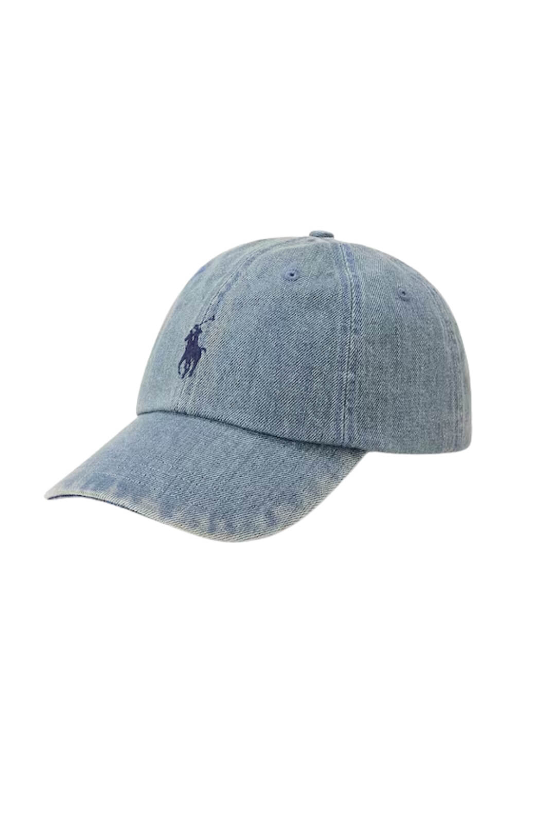 Cappello Polo Ralph Lauren in denim con logo e visiera
