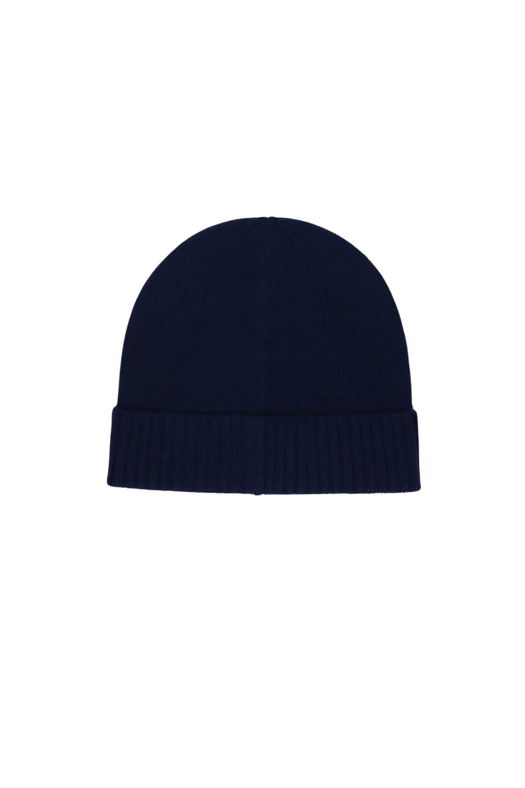 Cappello Polo Ralph Lauren in lana con logo e risvolto a coste retro