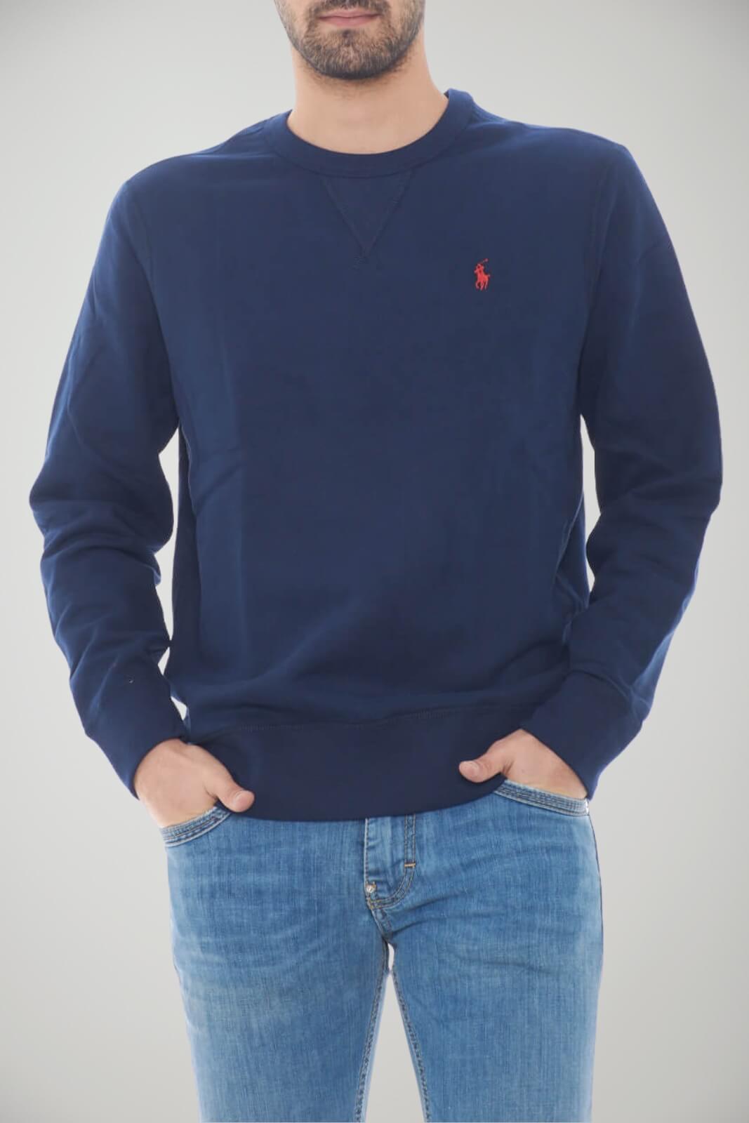 Felpa da uomo Polo Ralph Lauren a girocollo fronte 1