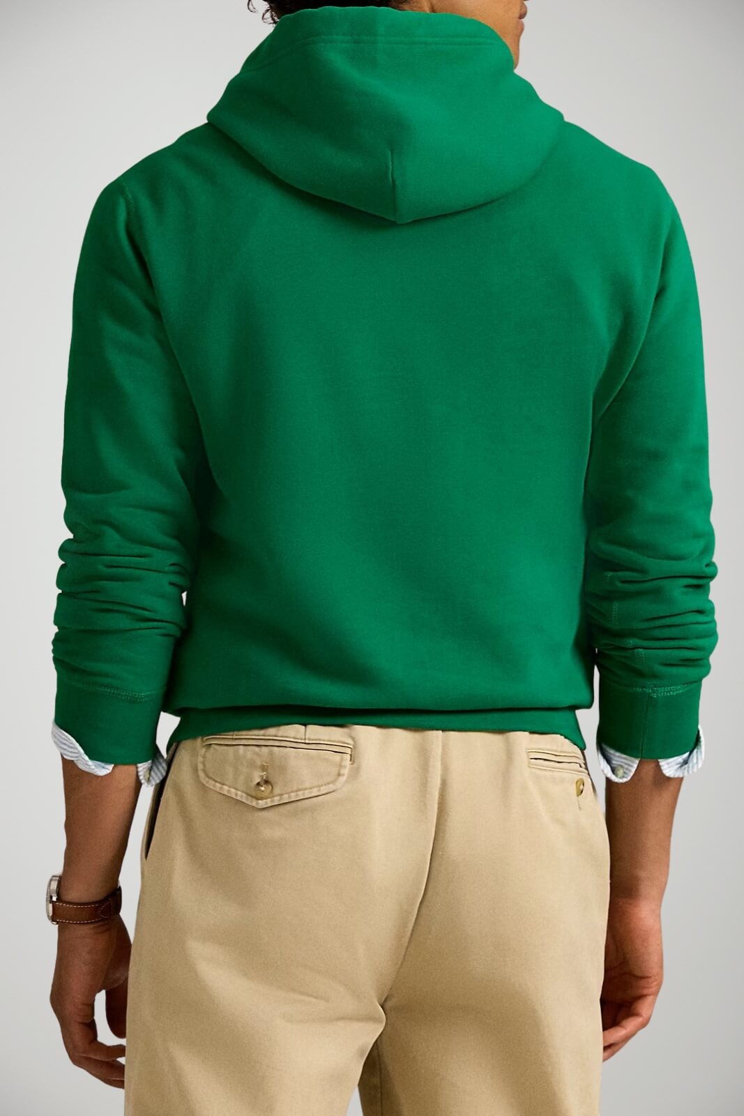 Felpa da uomo Polo Ralph Lauren con cappuccio e logo retro