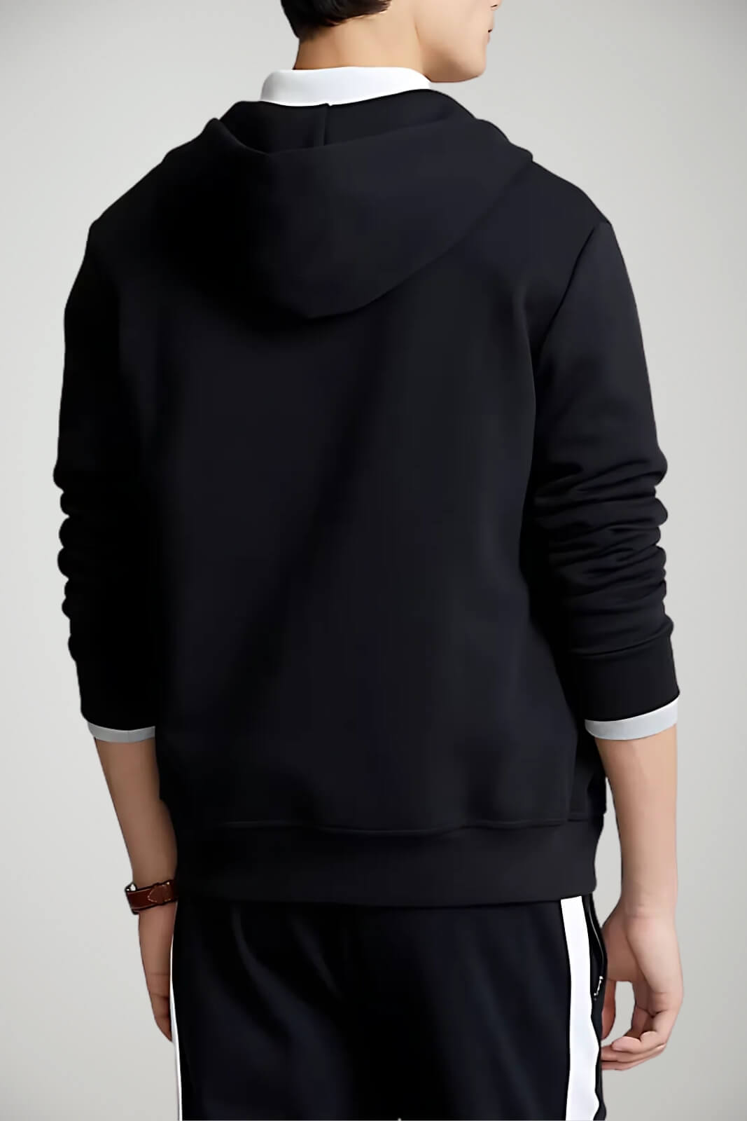 Felpa da uomo Polo Ralph Lauren con cappuccio e zip retro