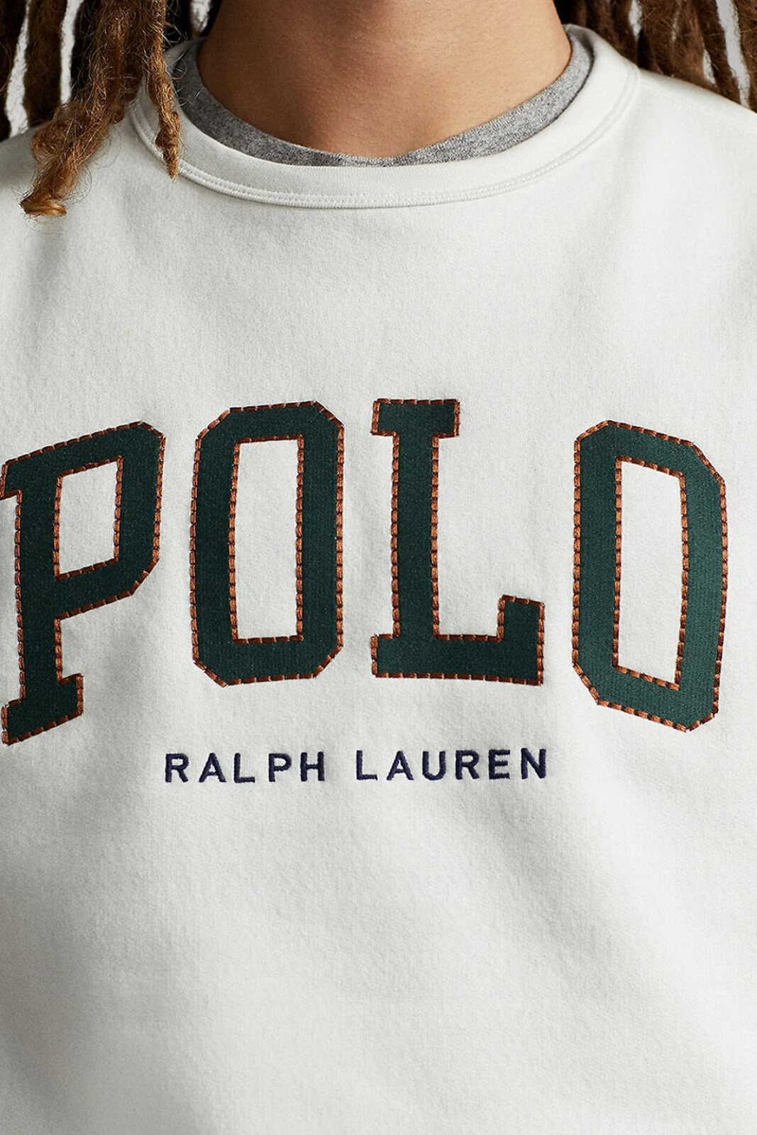 Felpa uomo Polo Ralph Lauren a girocollo con logo
