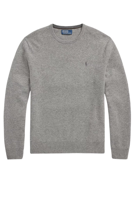 Maglione da uomo Polo Ralph Lauren in lana tinta unita fronte