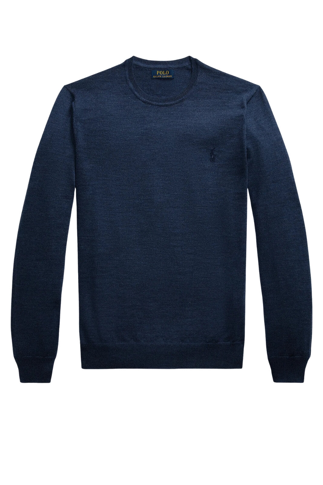 Maglione da uomo Polo Ralph Lauren a girocollo in lana fronte