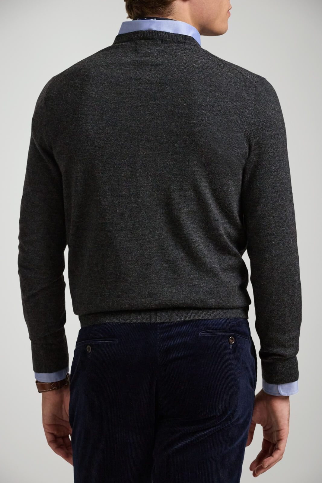 Maglia da uomo Polo Ralph Lauren in lana merino retro