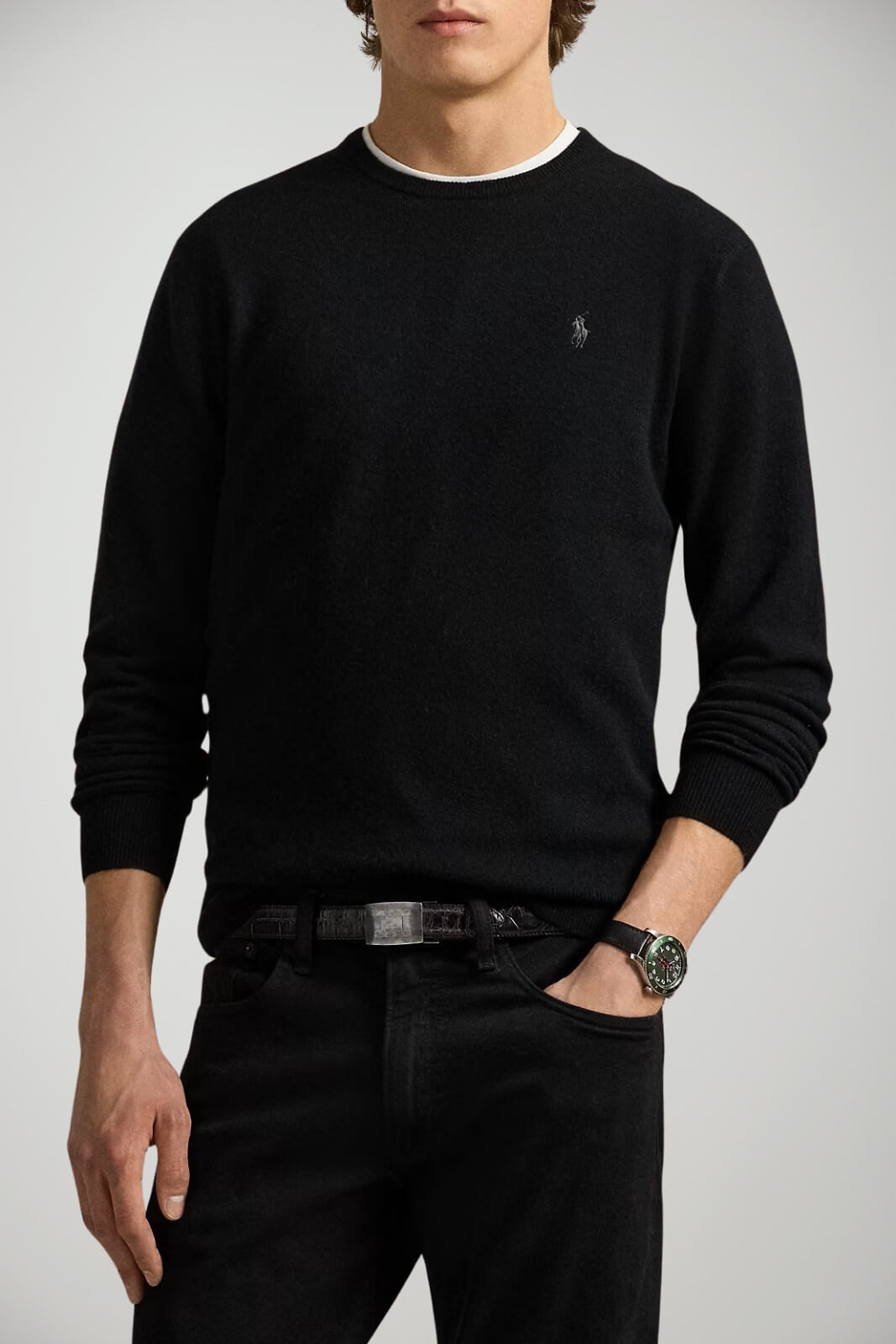 Maglione in lana da uomo Polo Ralph Lauren fronte 1