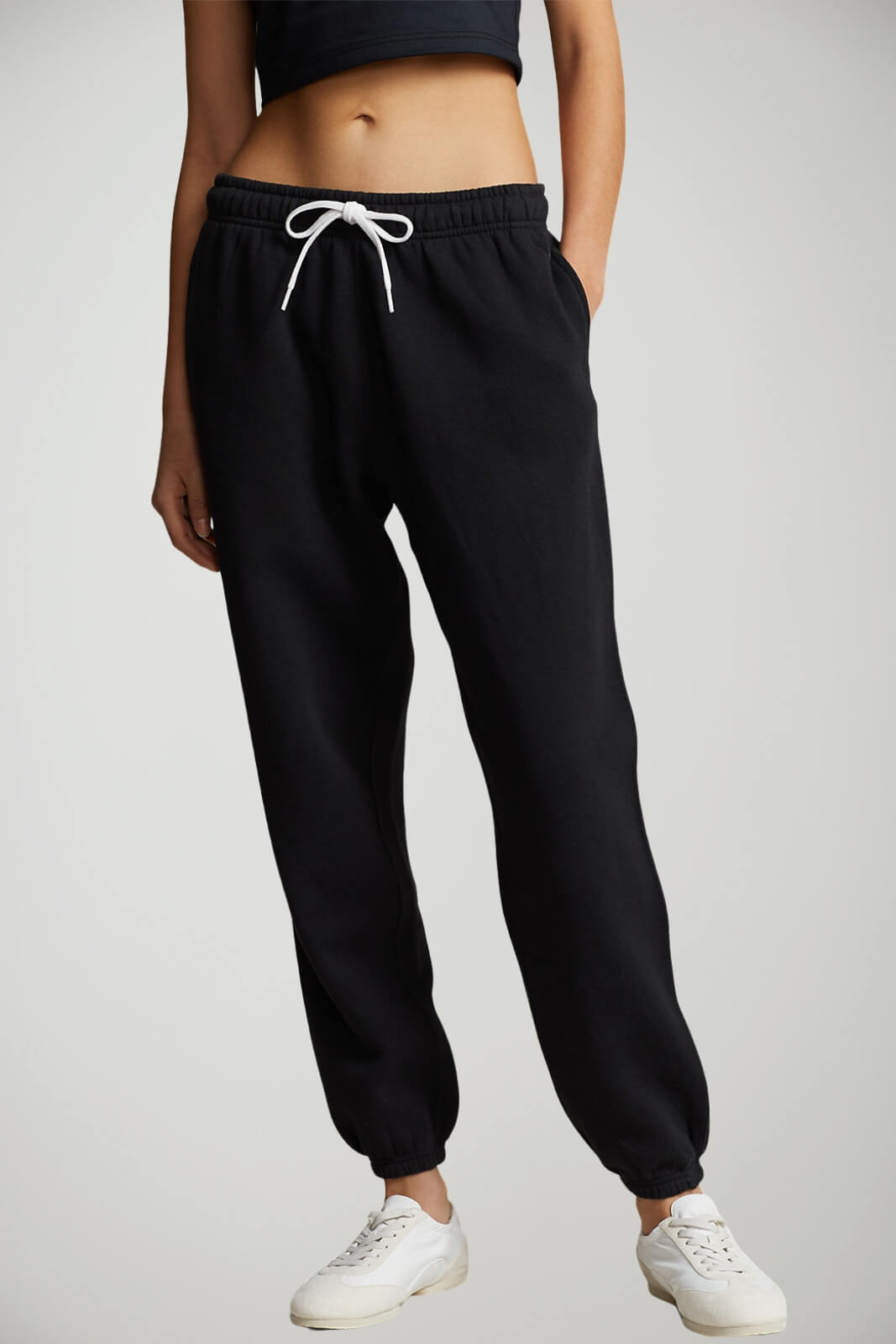 Pantaloni da donna Polo Ralph Lauren jogger con coulisse fronte 1