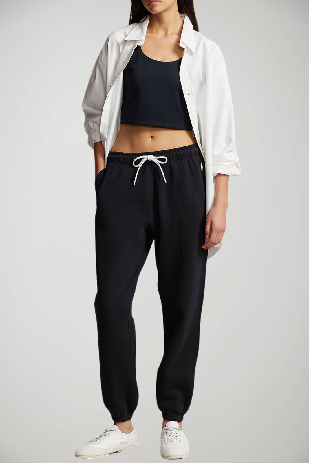 Pantaloni da donna Polo Ralph Lauren jogger con coulisse outfit