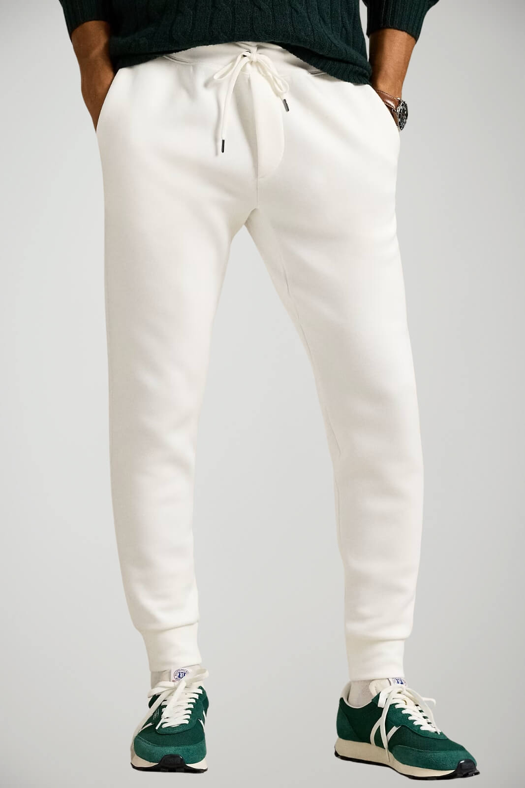 Pantaloni da uomo Polo Ralph Lauren in felpa con coulisse fronte 1