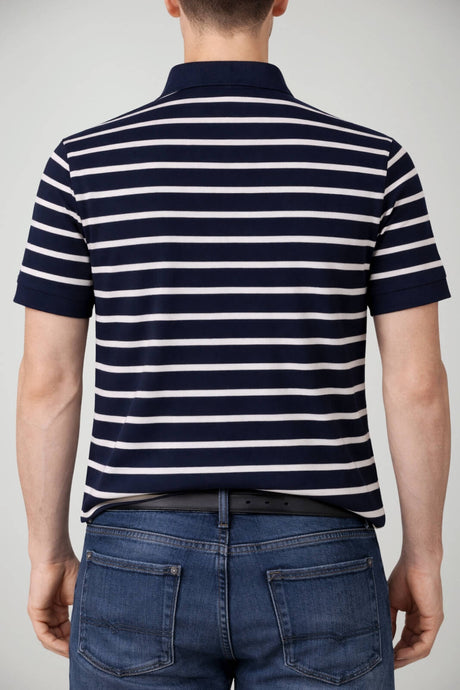 Polo da uomo Ralph Lauren a righe con logo