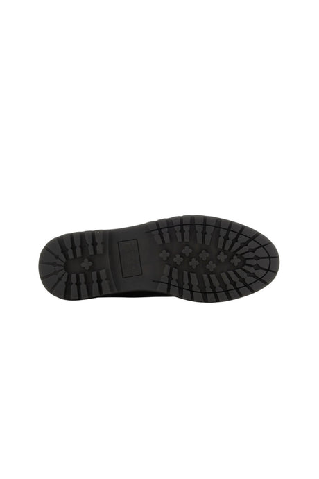 Scarpe da uomo Polo Ralph Lauren in pelle con stringhe e fondo carrarmato dettaglio