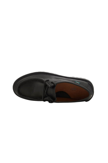Scarpe da uomo Polo Ralph Lauren in pelle con stringhe e fondo carrarmato alto