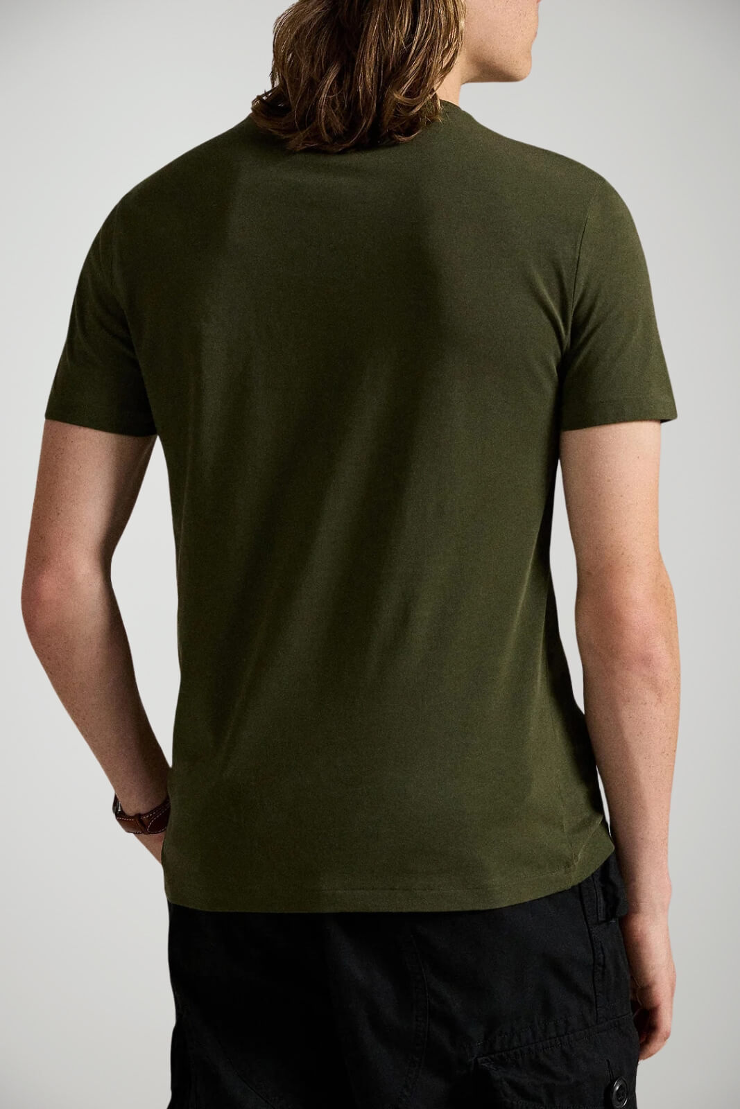 T-shirt da uomo Polo Ralph Lauren in cotone mezze maniche retro