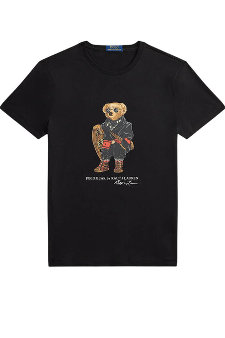 T-shirt da uomo Polo Ralph Lauren maniche corte stampa Bear fronte