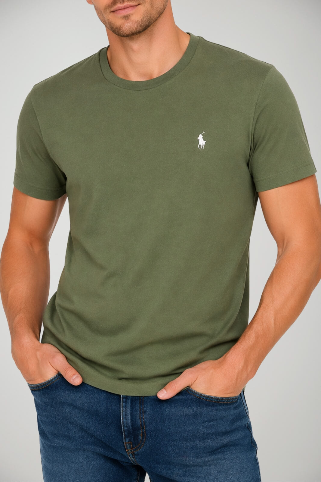 T-shirt da uomo Polo Ralph Lauren con logo a maniche corte