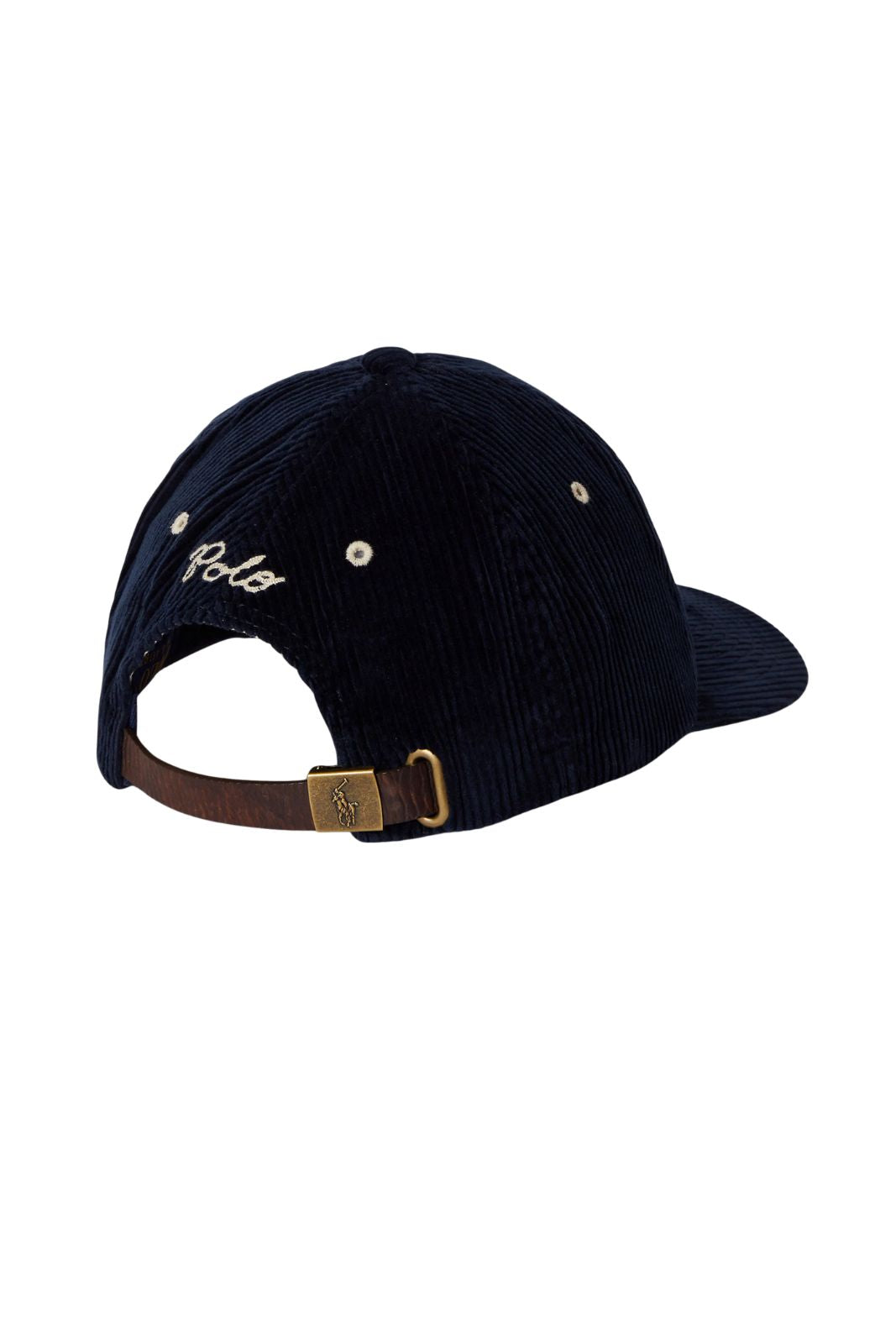 Cappello Polo Ralph Lauren in velluto con patch NY