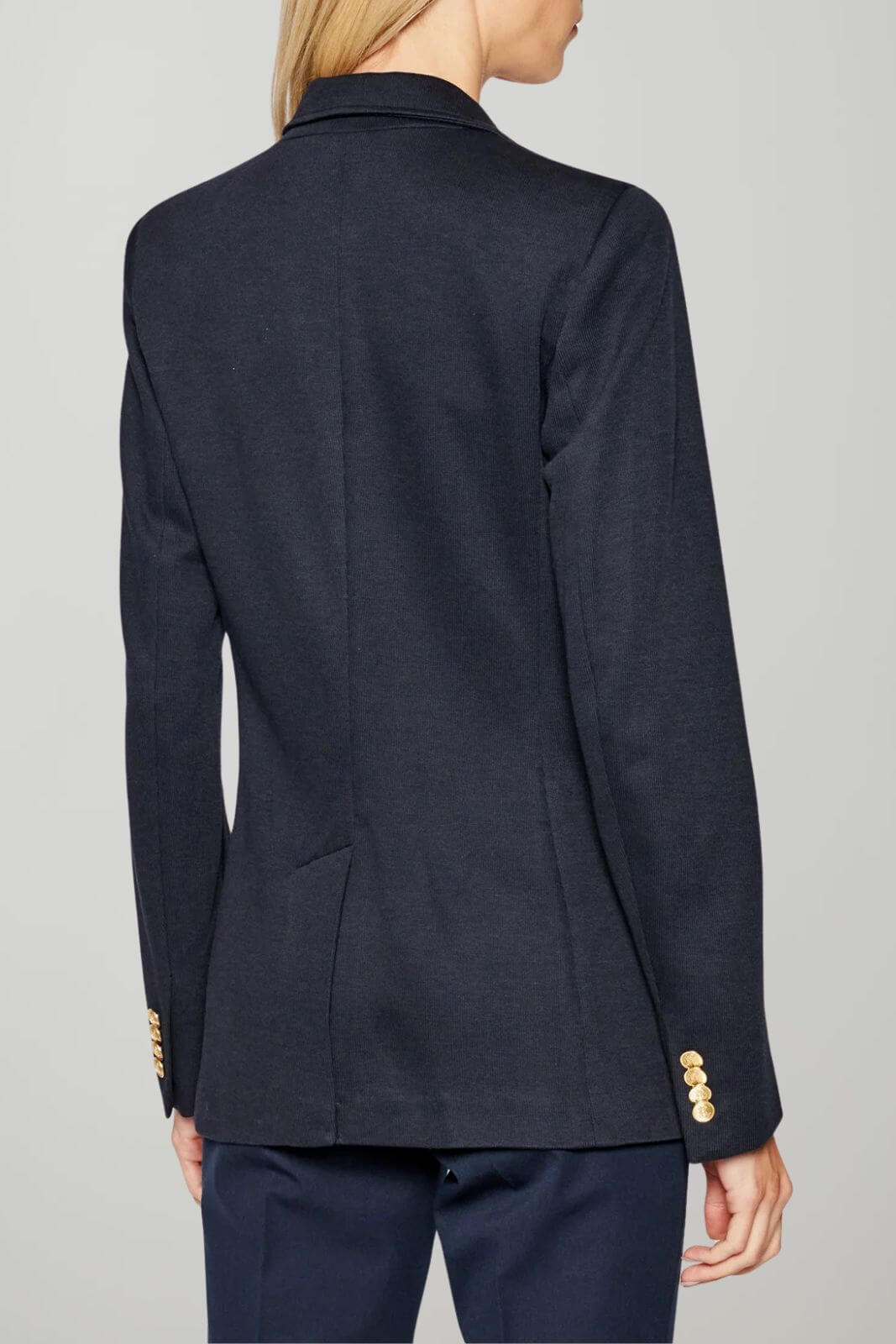 Giacca da donna monopetto con monogram Polo Ralph Lauren retro