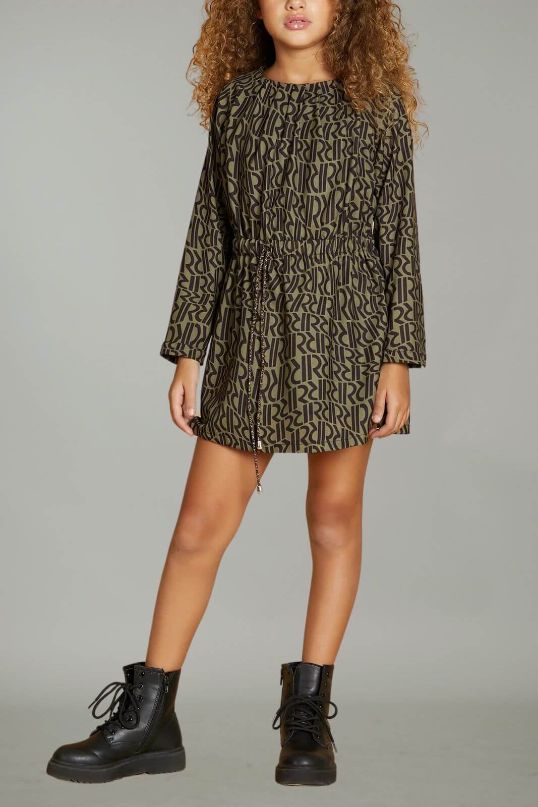 Vestido de pavo real Relish Girl para niñas