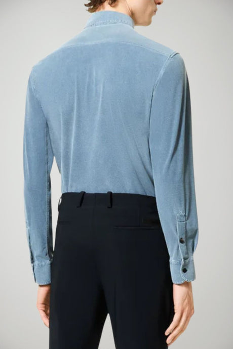 RRD Camicia Uomo Piquè Techno Wash Shirt