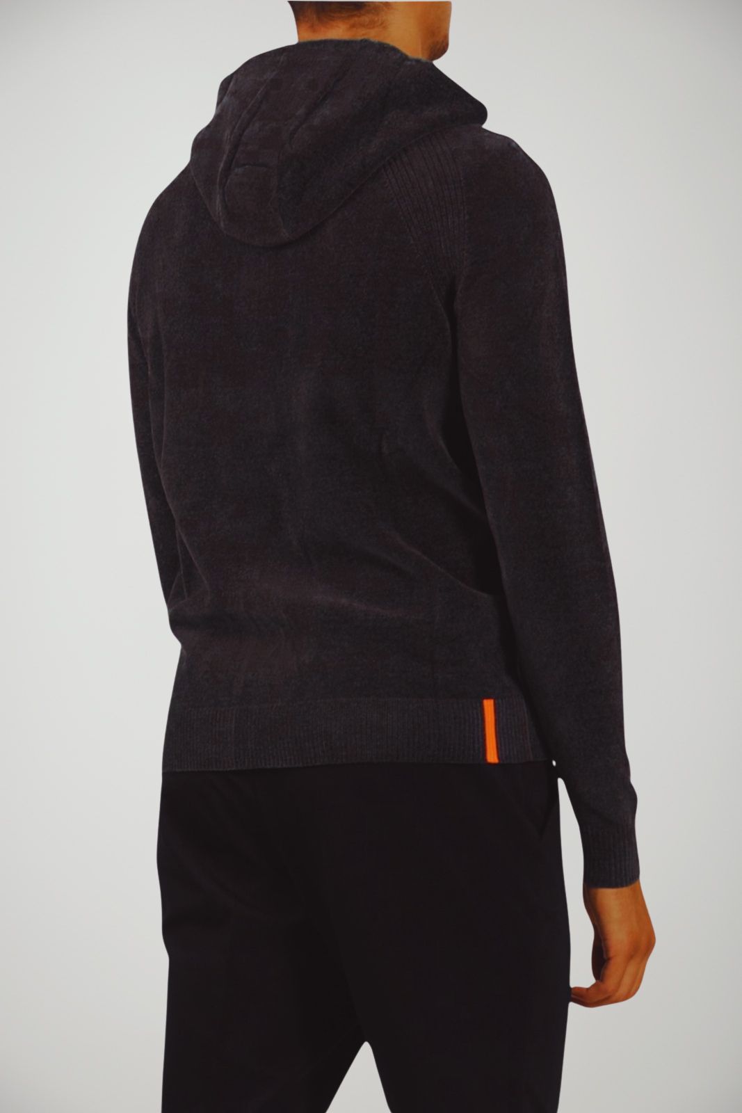 RRD Maglia Uomo Velvet Hood Zip Knit