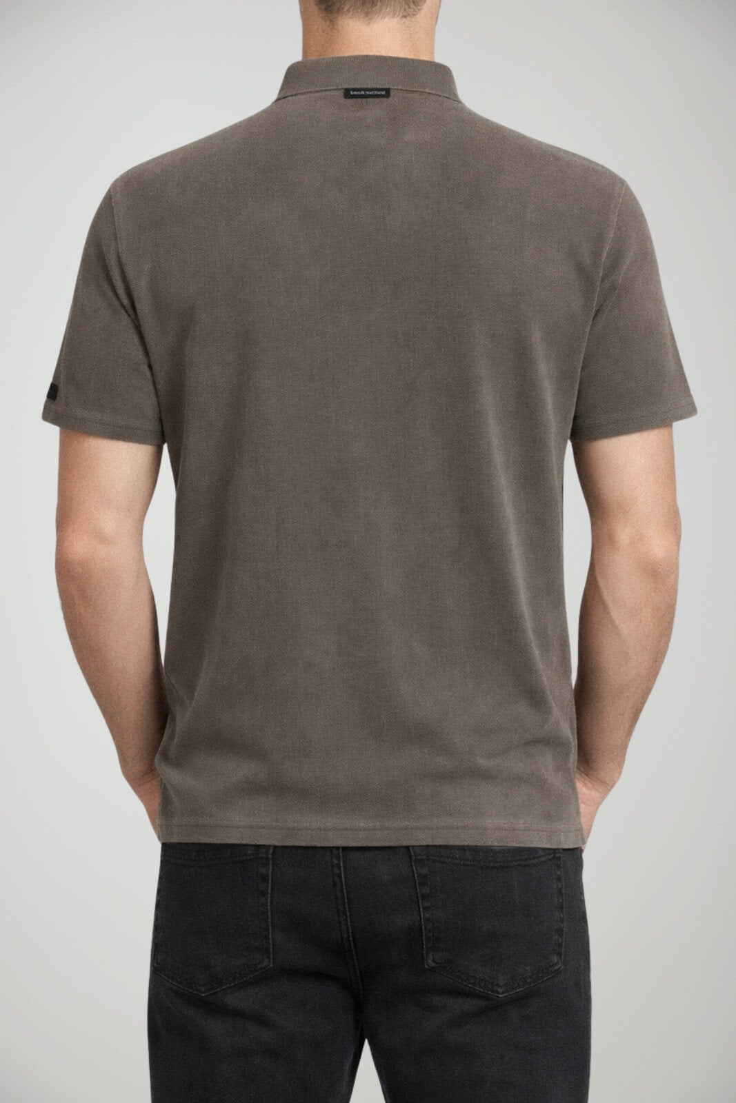 RRD Polo Uomo in piquè Tecno Wash / Tabacco