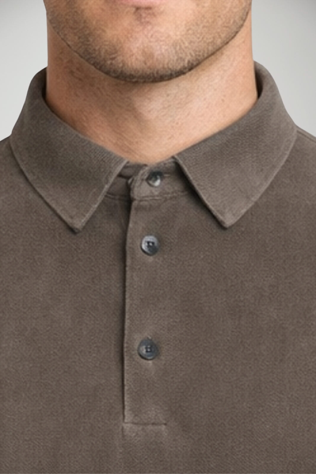RRD Polo Uomo in piquè Tecno Wash / Tabacco