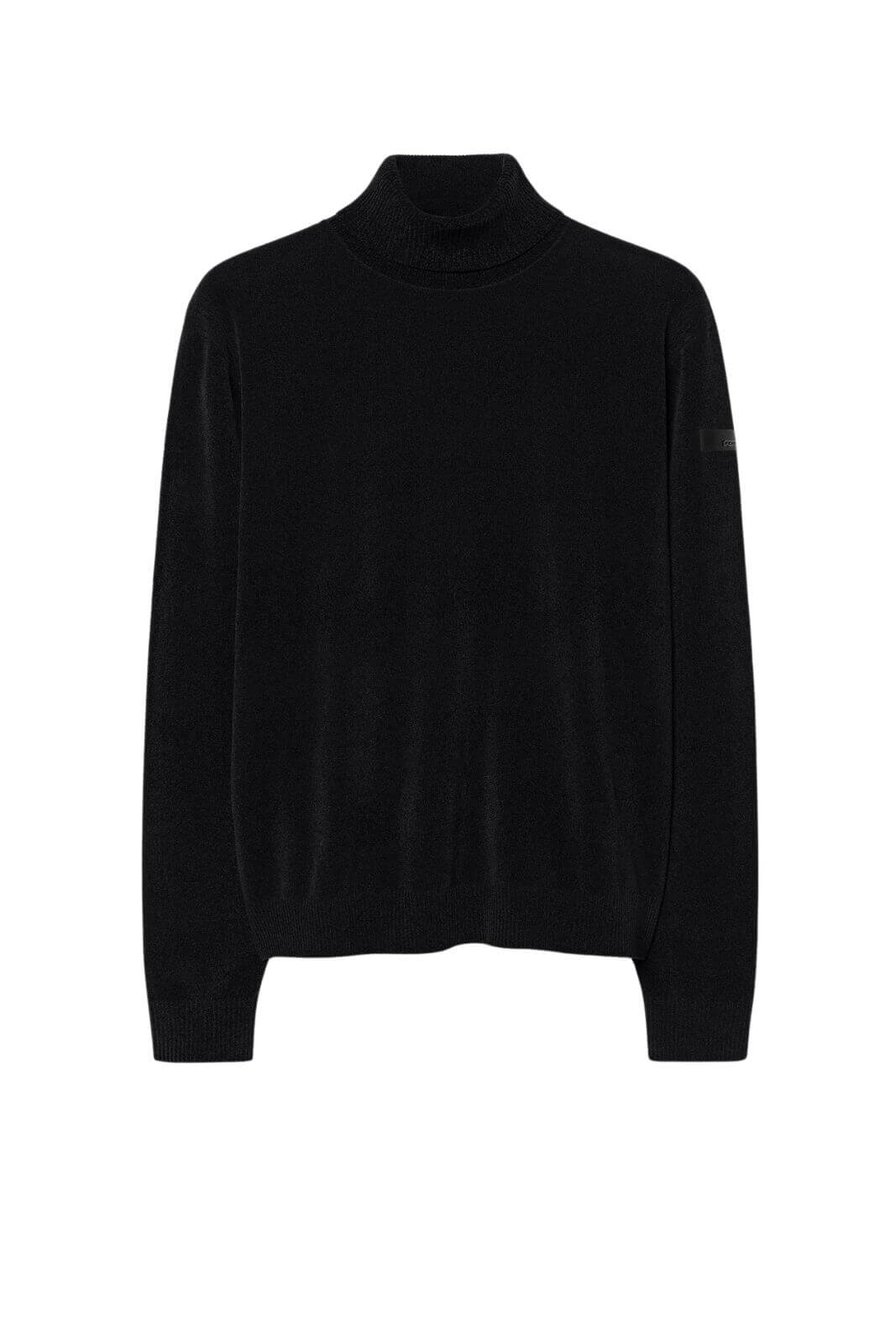 RRD Dolcevita Uomo Velvet Turtleneck Knit / Nero