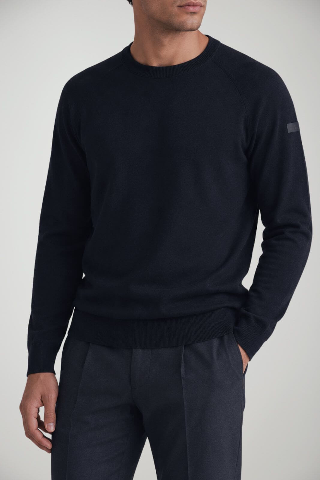 RRD Maglia Uomo New Amos Cotton Round / Navy