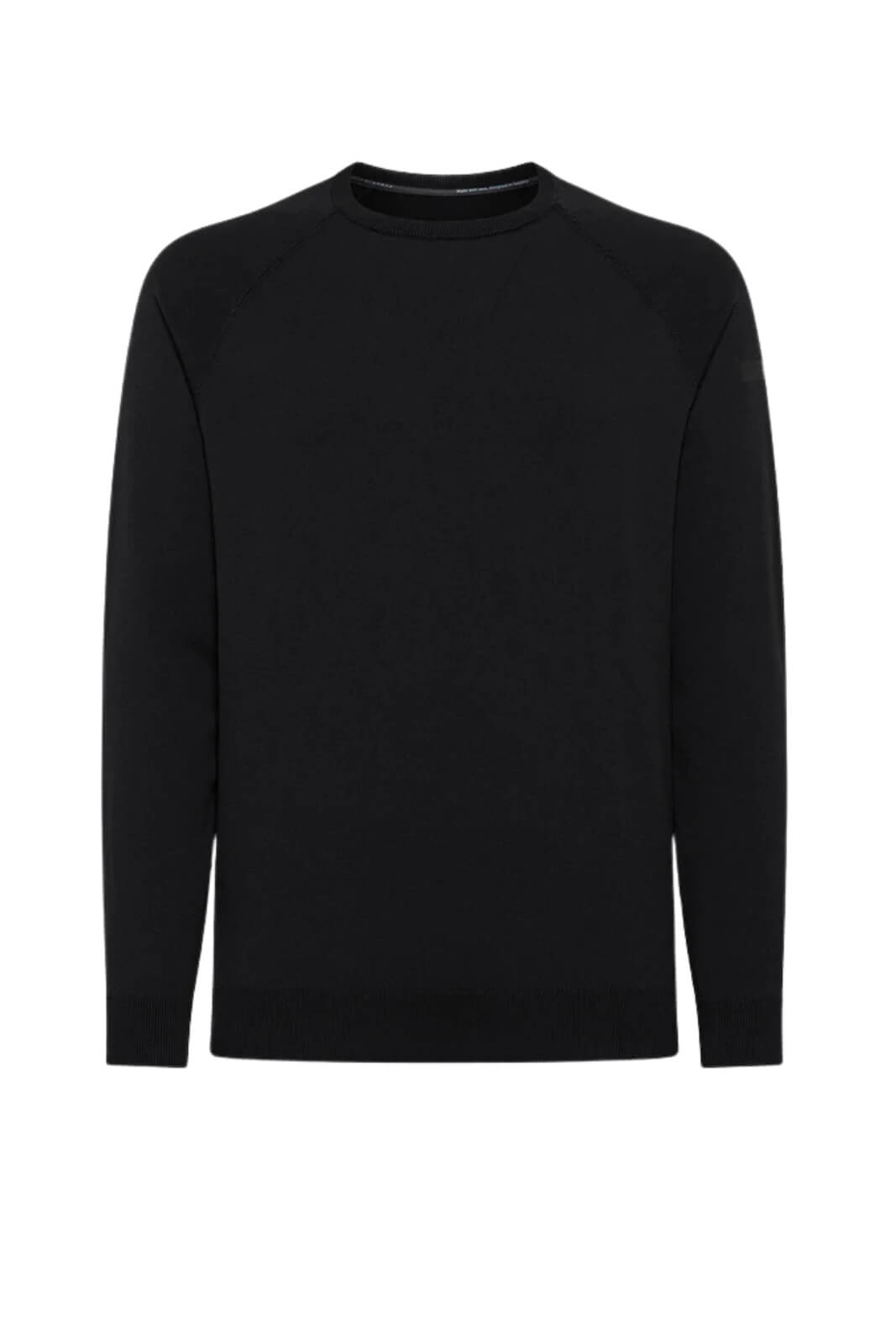 Maglia da uomo RRD a girocollo tinta unita fronte