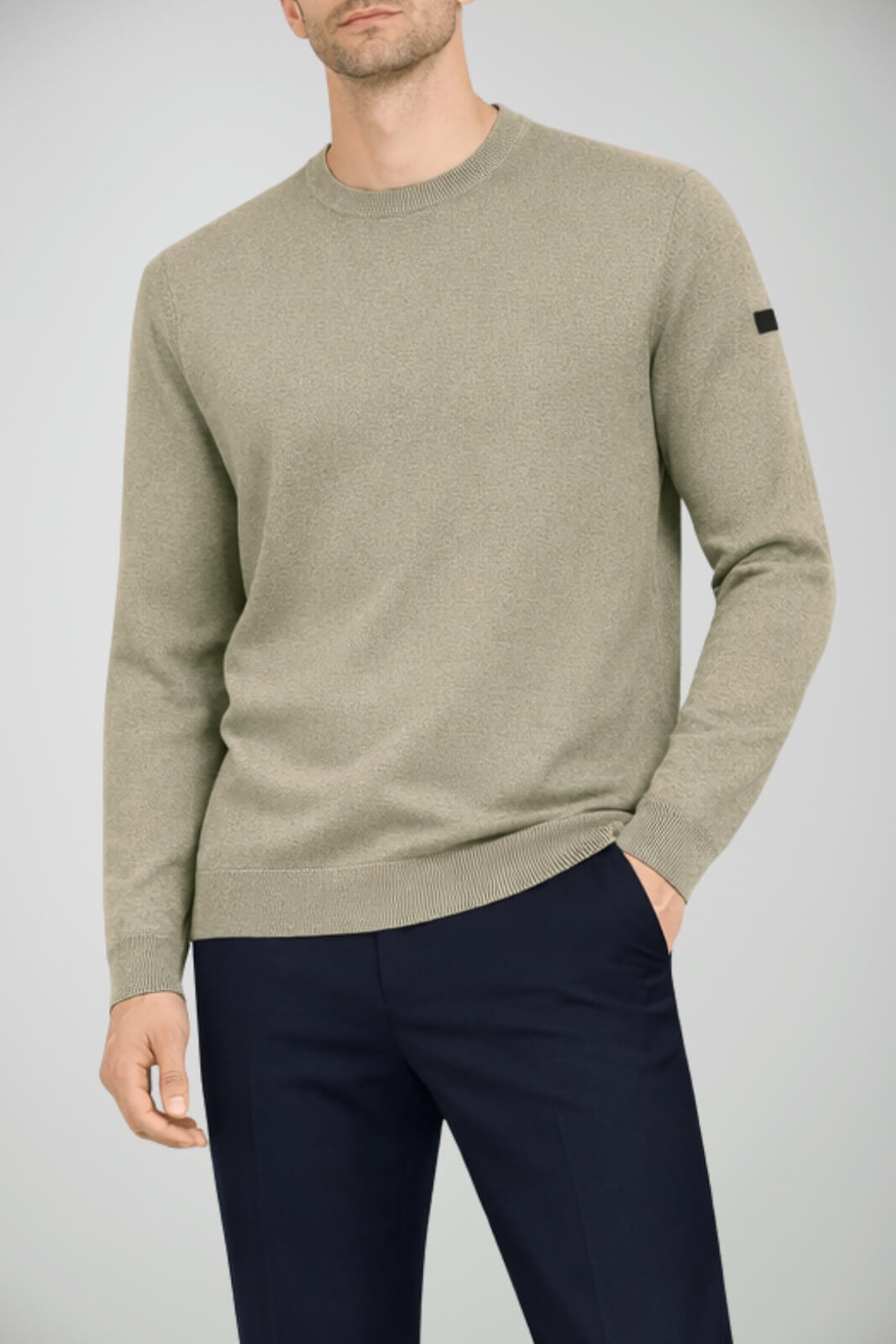 Maglia da uomo RRD a girocollo in cotone