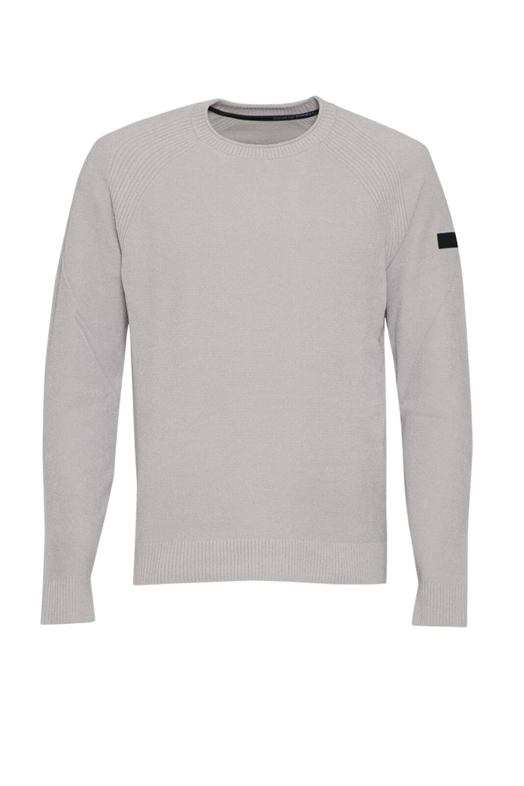 Maglione da uomo RRD in velluto a girocollo fronte